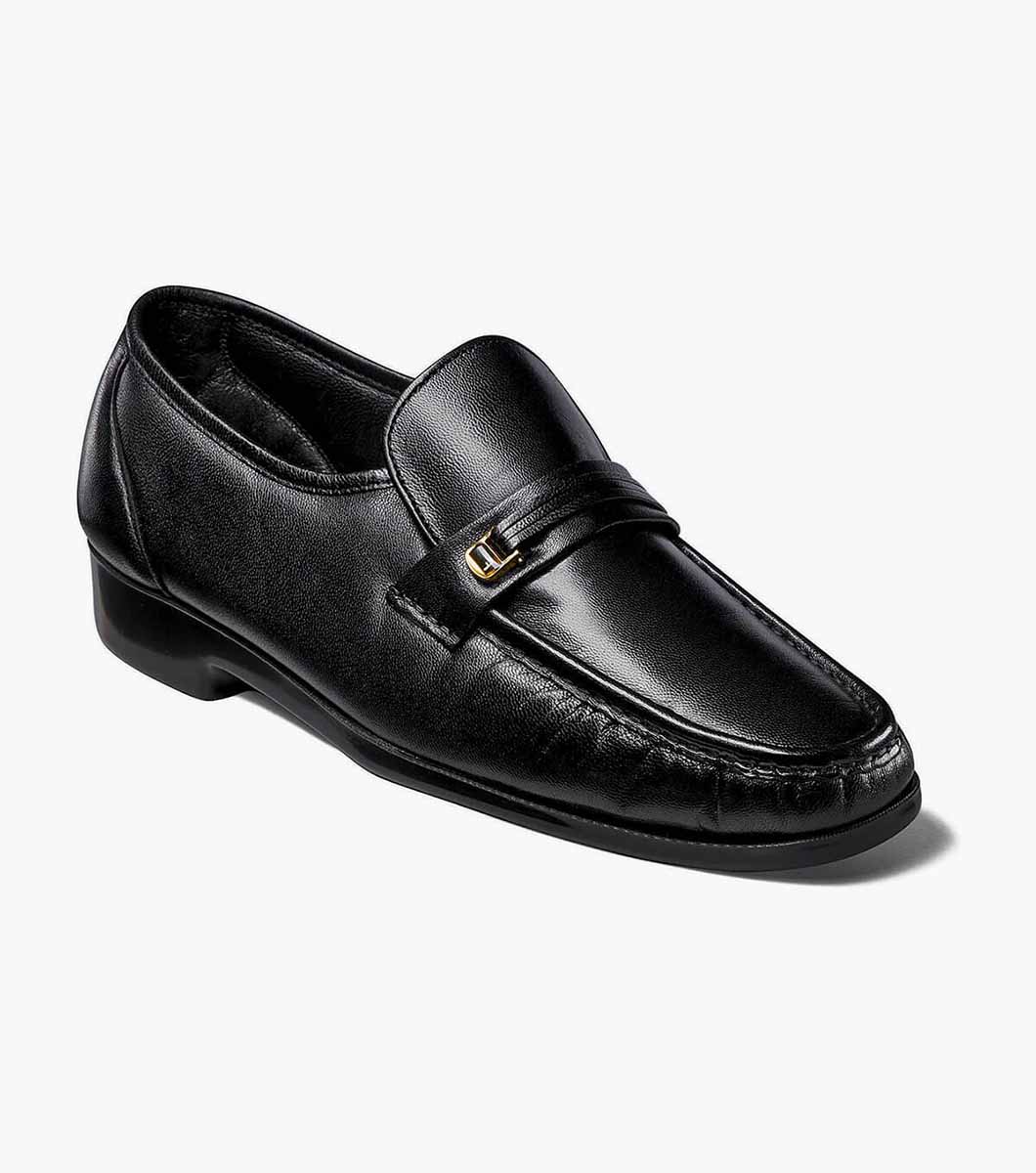 Milano Moc Toe Bit Loafer Men's Dress Shoes 