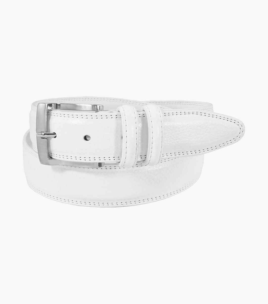 Martin Pebble Grain Leather Belt Men’s Belts | Florsheim.com