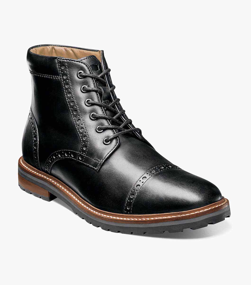 florsheim fenway cap toe boot