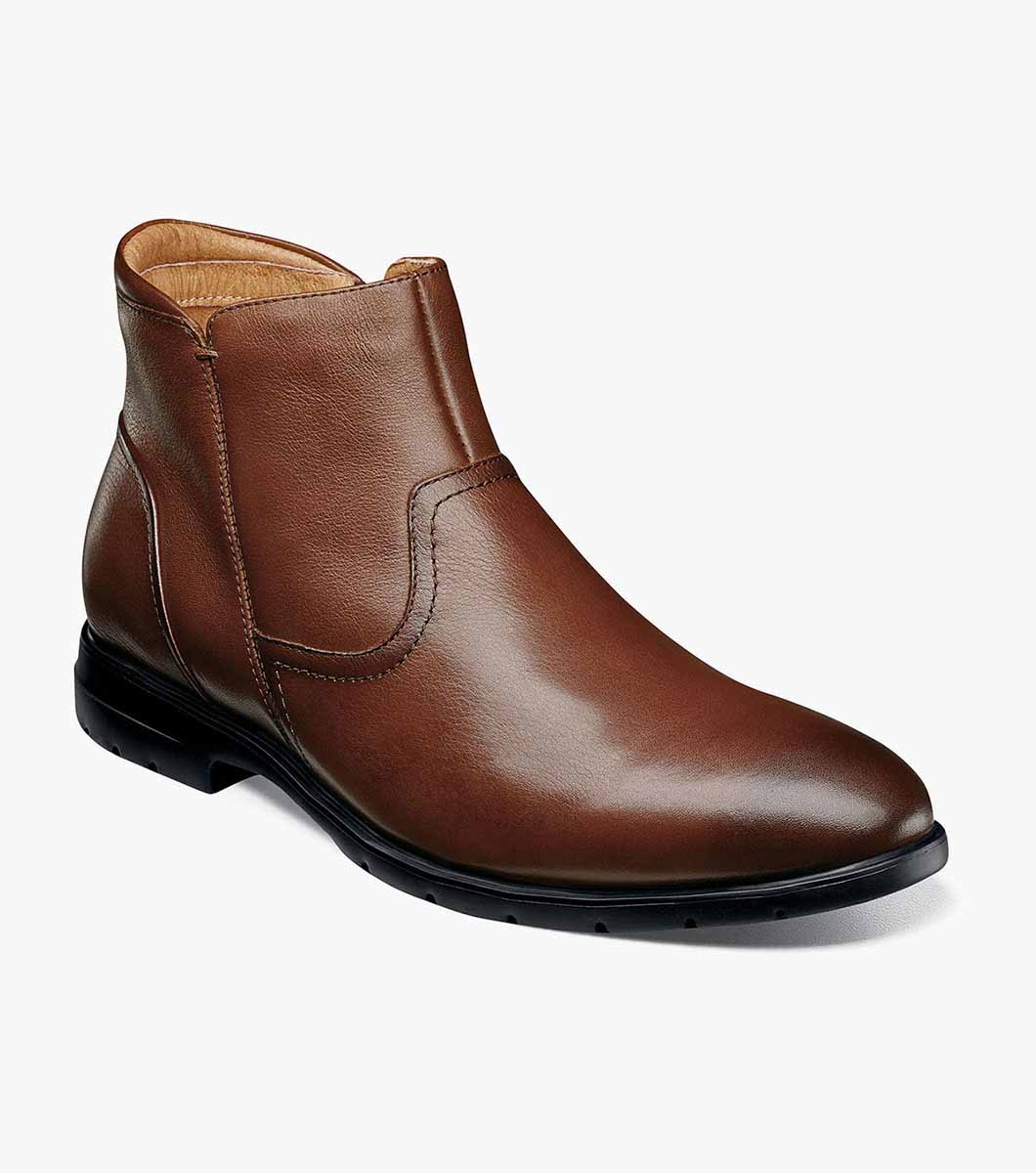 Westside Plain Toe Side Zip Boot Men's 