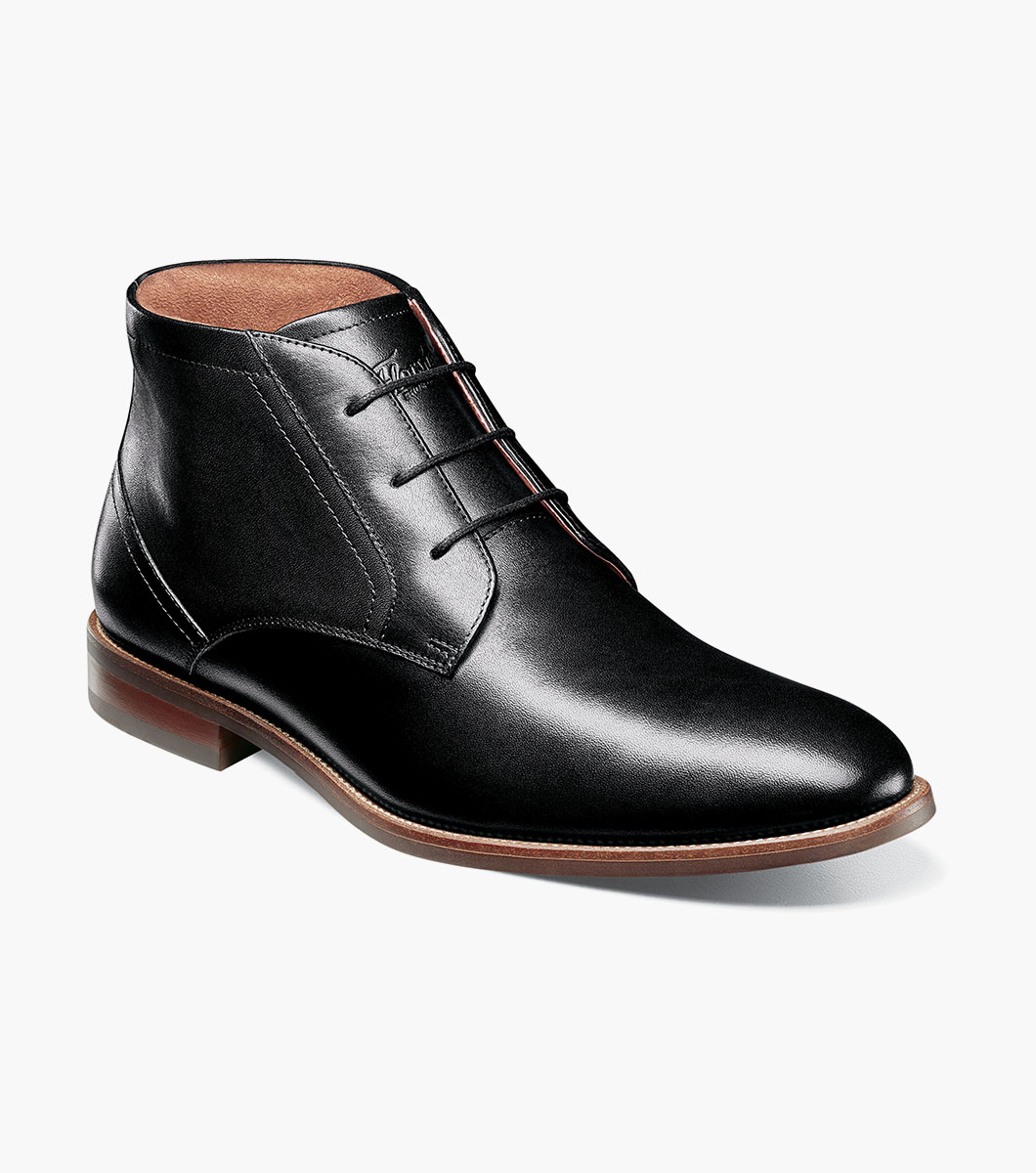 Rucci Plain Toe Chukka Boot Men’s Dress Shoes | Florsheim.com
