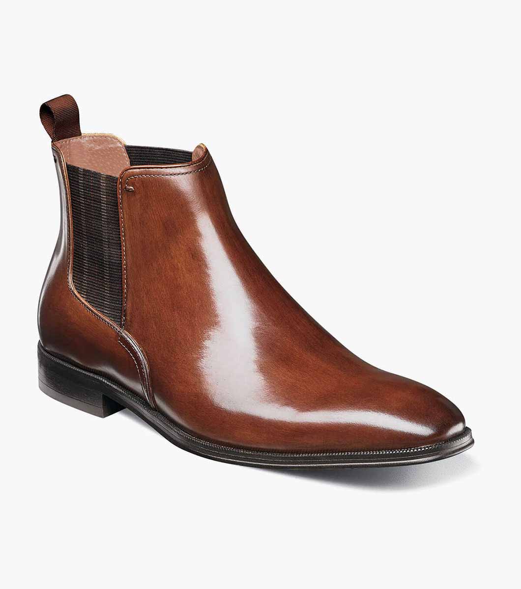 florsheim men's belfast plain toe gore chelsea boot