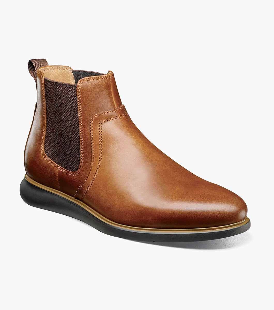 florsheim men's belfast plain toe gore chelsea boot