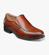 Men’s Dress Shoes | Cognac Moc Toe Slip On | Florsheim Midtown