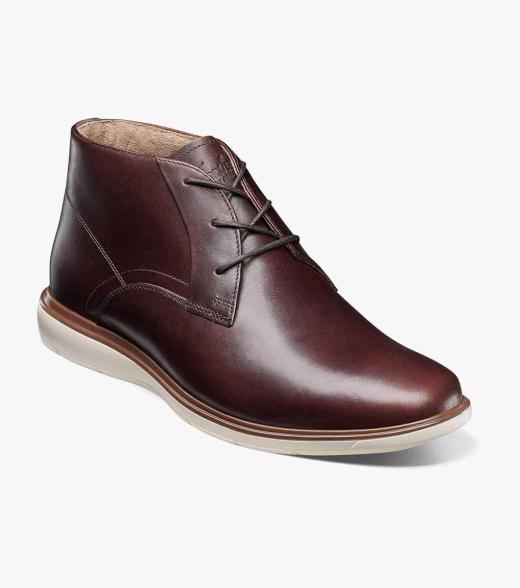 florsheim union plain toe chukka boot