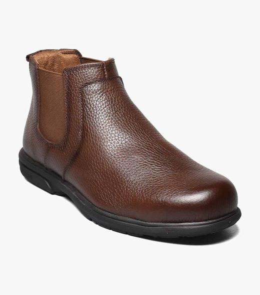 Loedin Work Steel Toe Brown