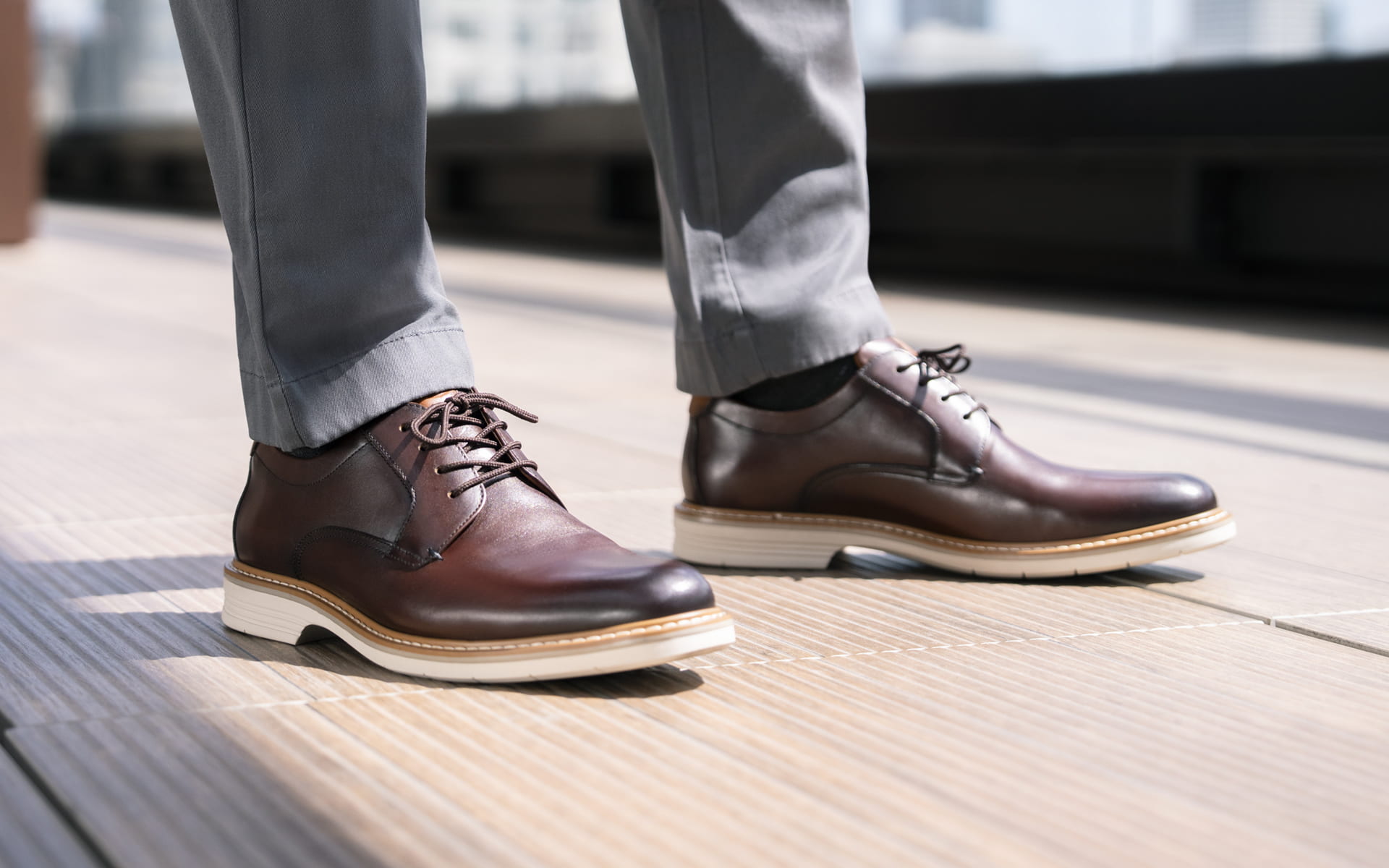 Shop the Norwalk Plain Toe Oxford featuring the shoe in Brown