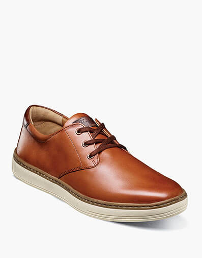 Caper Plain Toe Oxford Cognac