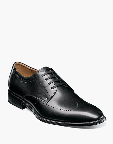 Kenmoor Wingtip Oxford Black Shoes | Florsheim.com