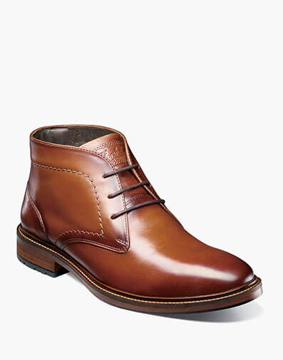 Forge Plain Toe Chukka Boot in Cognac for $115.00 dollars.