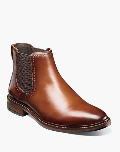 Forge Plain Toe Gore Boot in Cognac for $115.00 dollars.