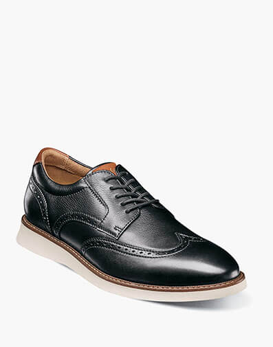 Launch Wingtip Oxford in Black Multi for $110.00 dollars.