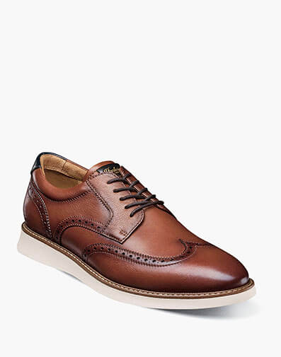 Launch Wingtip Oxford in Cognac Multi for $110.00 dollars.