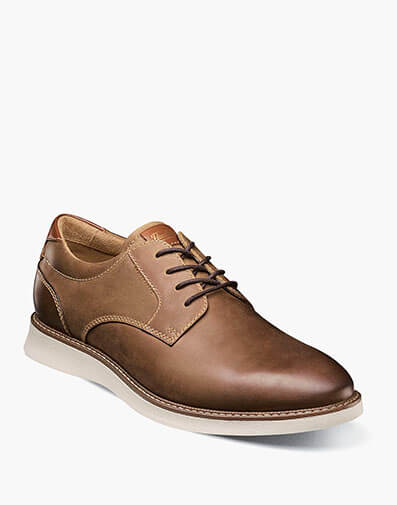 Launch Plain Toe Oxford in Brown CH for $110.00 dollars.