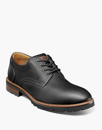 Renegade Plain Toe Oxford in Black CH for $130.00 dollars.