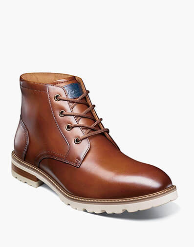 Renegade Plain Toe 4-Eye Boot in Cognac for $140.00 dollars.