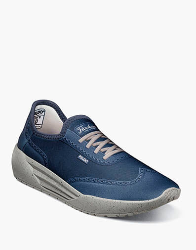 Wing It Classic Laceless Slip On Sneaker in Navy for $140.00 dollars.