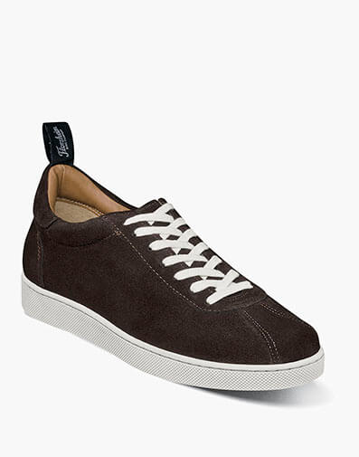 Enfield T-Toe Lace Up Sneaker in Brown for $195.00 dollars.