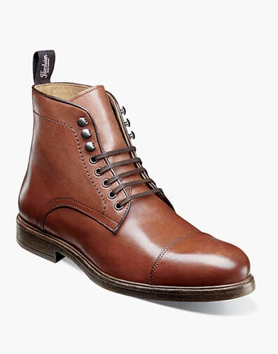 Orlando Cap Toe Lace Up Boot