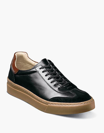 Fremont T-Toe Lace Up Sneaker in Multi Black for $195.00 dollars.